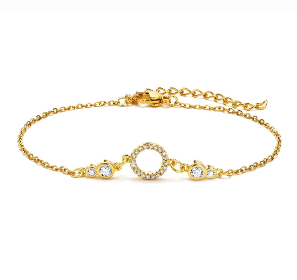 Eternal Sparkle Circle Bracelet