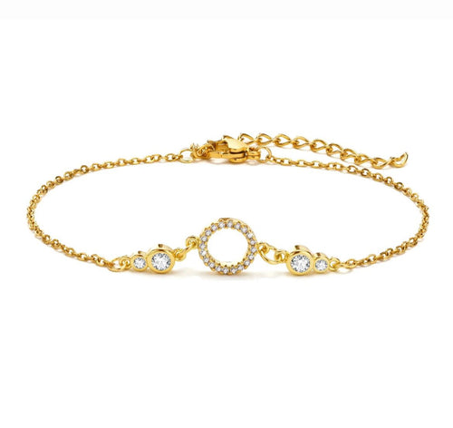 Eternal Sparkle Circle Bracelet